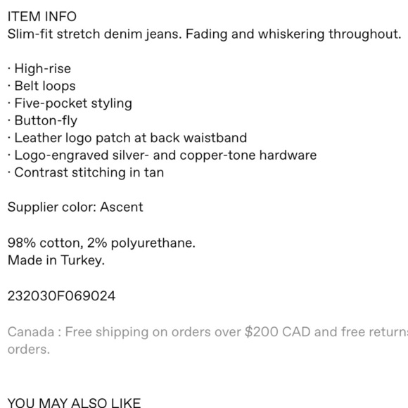 EUC Citizens of Humanity High Rise Vintage Slim Sz 23 in Dimple - Picture 6 of 16